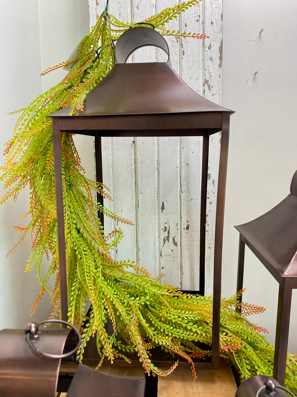 Bronzed Traditional Lantern - 4 Sizes