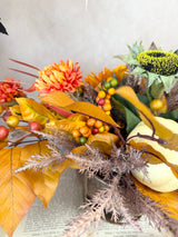 22" Picking the Pumpkin Centerpiece