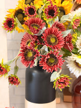 Spice Real Touch Double Sunflower Stem