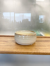 Tan Stoneware Mini Pot