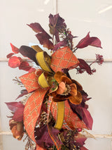 30" Fall Splendor Swag