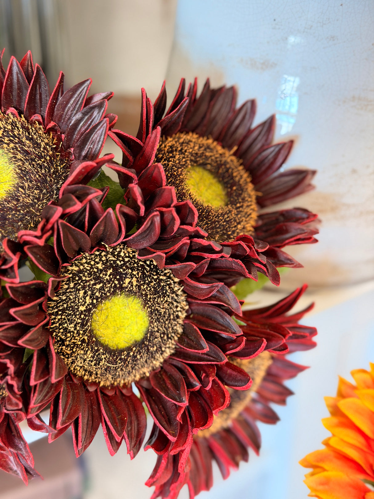 Rust Real Touch Sunflower Bundle