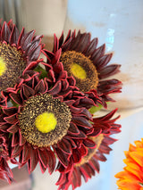 Rust Real Touch Sunflower Bundle