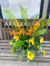 32" Pineapple Paradise Porch Pot