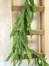 72" Winter Cypress Pine Garland