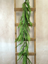 72" Winter Cypress Pine Garland