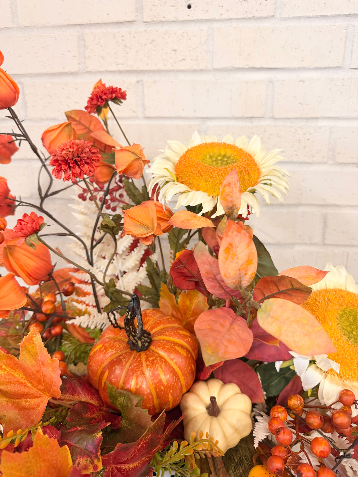 27" September Smiles Centerpiece