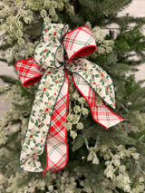 Mistletoe Kisses Bow