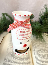 Santa Milk & Cookie Pitcher
