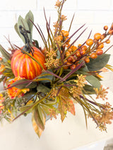 18" Hidden Pumpkin Centerpiece
