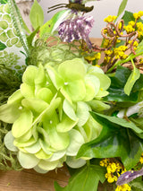 26" Wild Flower Walk Swag