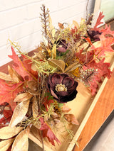 32" Sparkle of Fall Swag