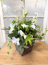 17" Lucky Petunia Centerpiece