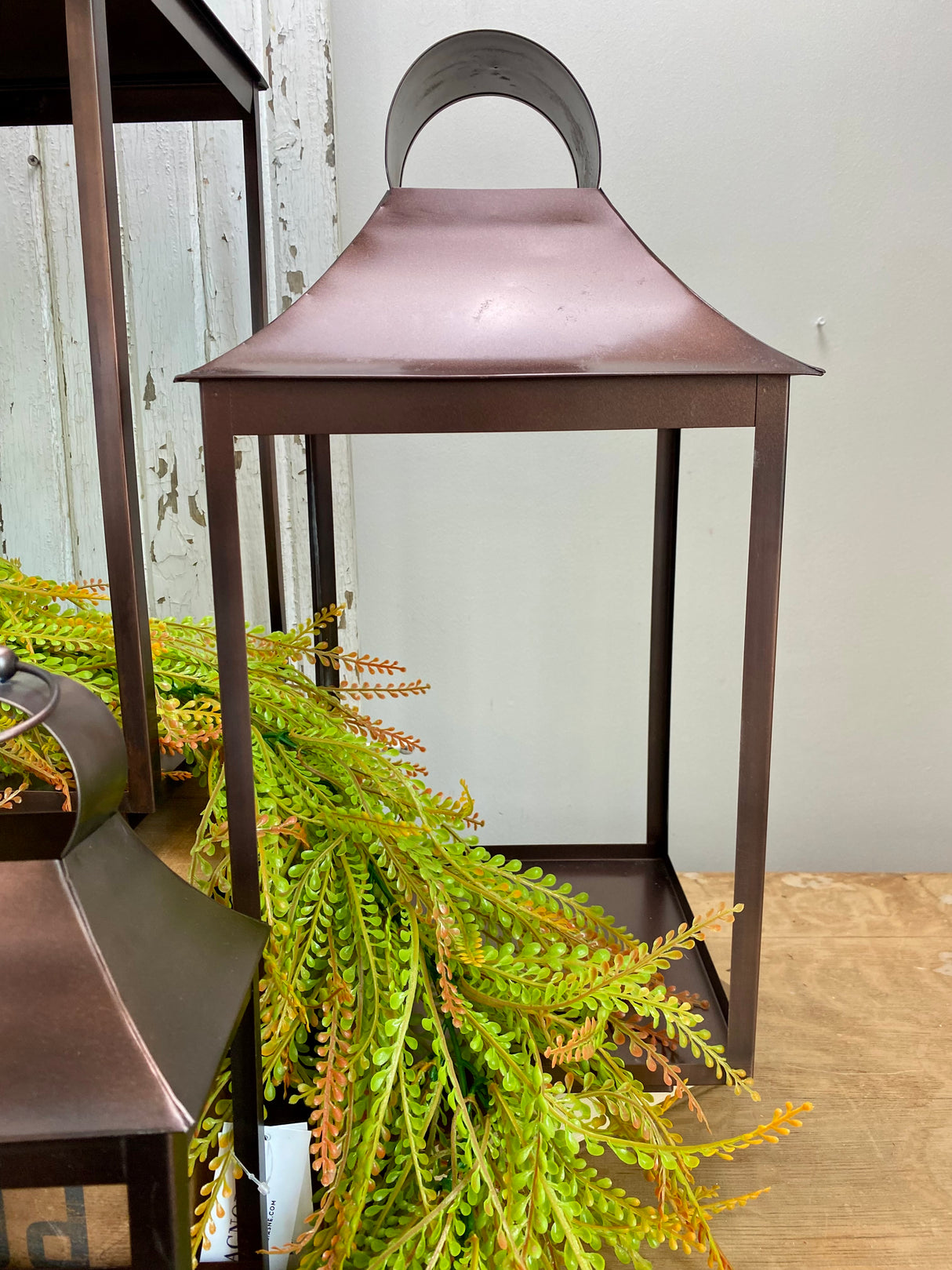 Bronzed Traditional Lantern - 4 Sizes