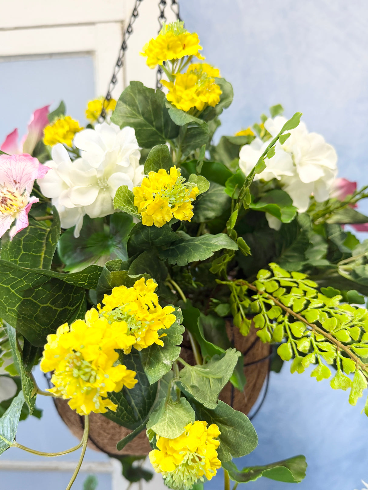24" Backyard Bloom Hanging Basket