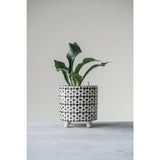 8" Stoneware Planter