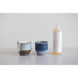 Stoneware Sponge Holder with Glaze - 2 Colors