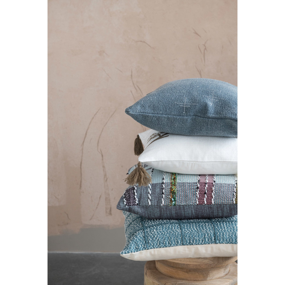 Madras Plaid Pillow