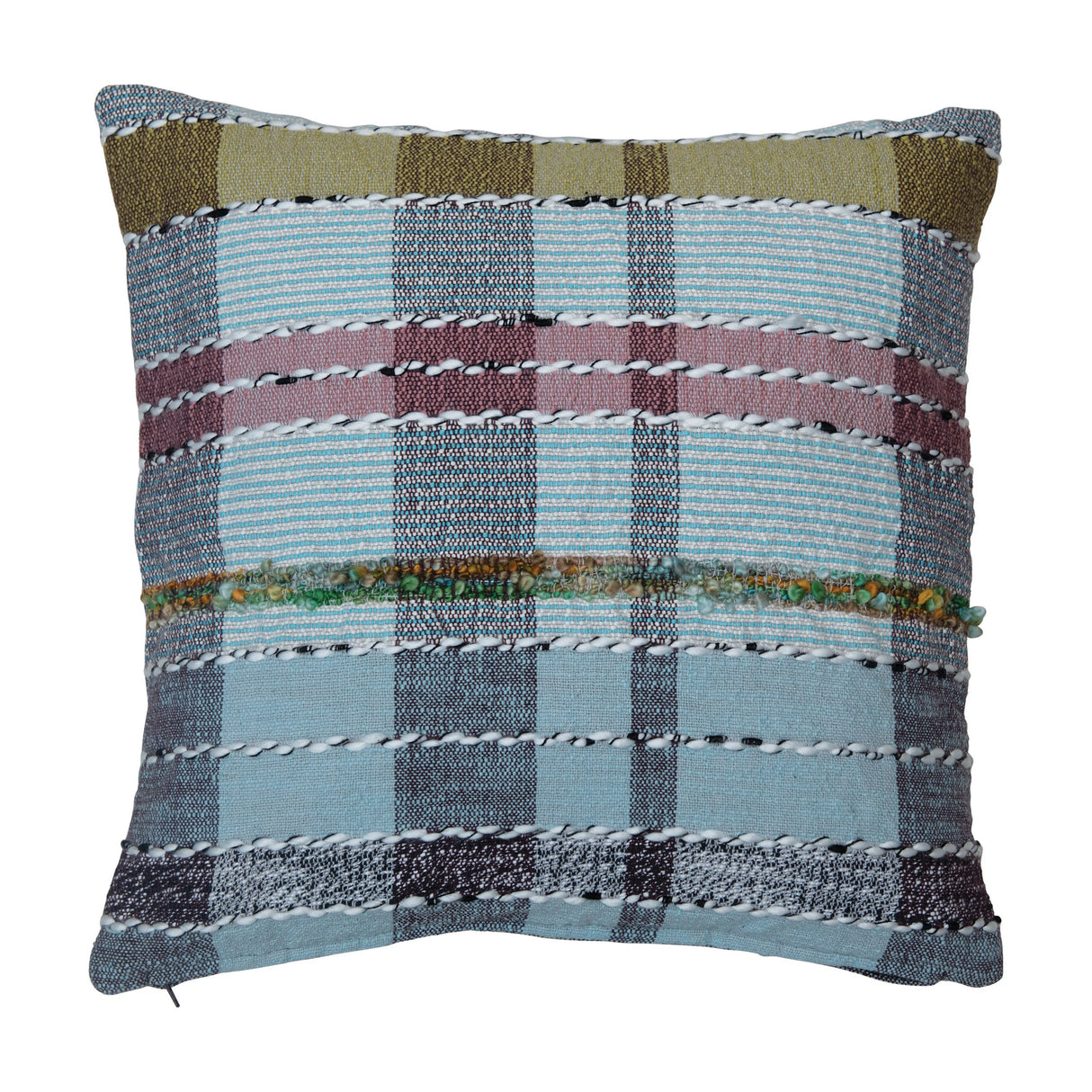 Madras Plaid Pillow