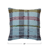 Madras Plaid Pillow