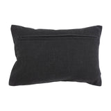 Embroidered Paisley Lumbar Pillow