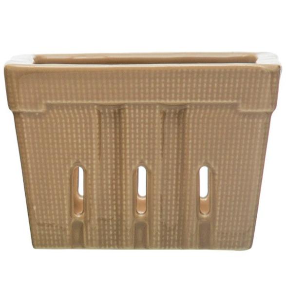 Textured Stoneware Berry Basket - 4 Colors