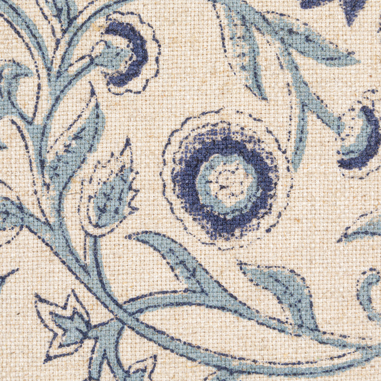 Block Printed Cotton Pillow