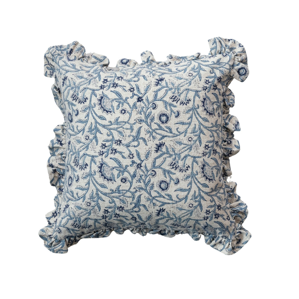 Block Printed Cotton Pillow