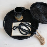 Black Bamboo Trays - 2 Sizes