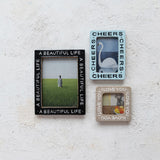 Gold Electroplated Embossed Photo Frame