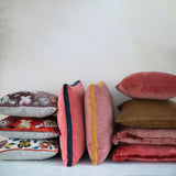 Botanical Velvet Pillow - 3 Colors