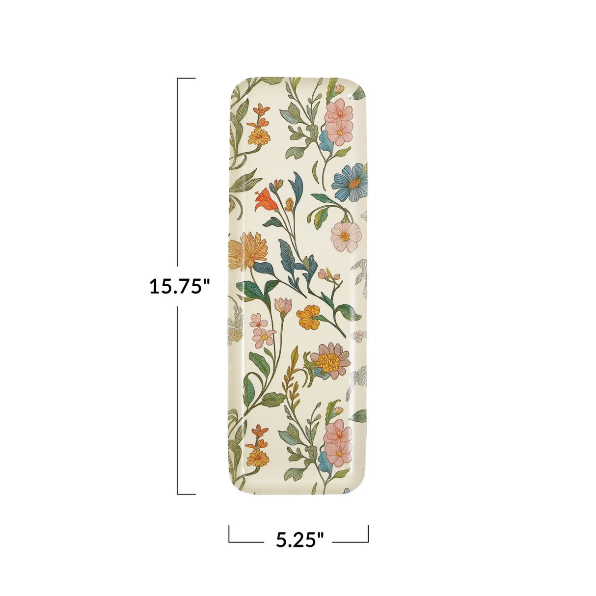 Floral Metal Wall Decor