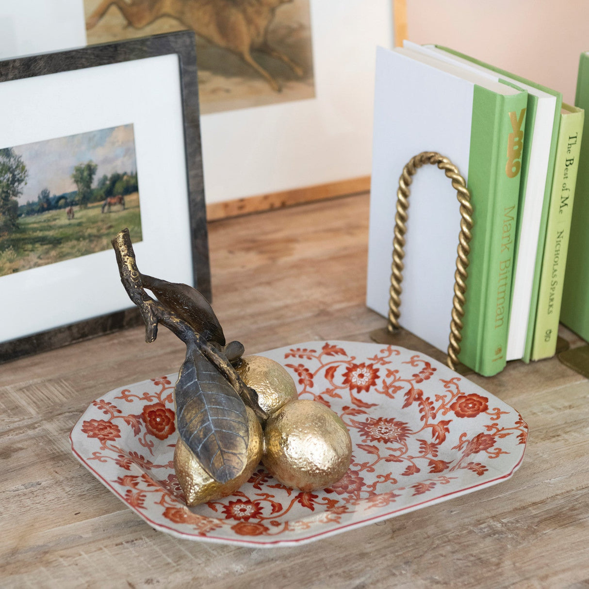 Botanical Stoneware Oblong Tray