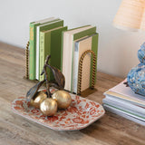 Botanical Stoneware Oblong Tray