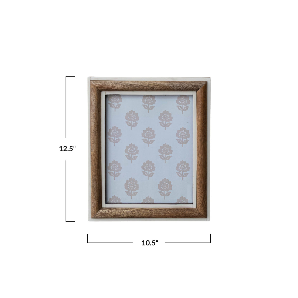 Resin & Mango Wood Photo Frame