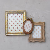 Scalloped Mango Wood Photo Frame