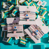 Mahjong Hair Tie Bracelet Set