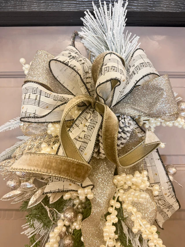 28" Golden Keepsake Swag