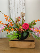 36" Island Flame Centerpiece