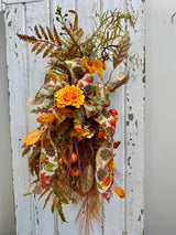 18" Filed & Forest Vertical Swag
