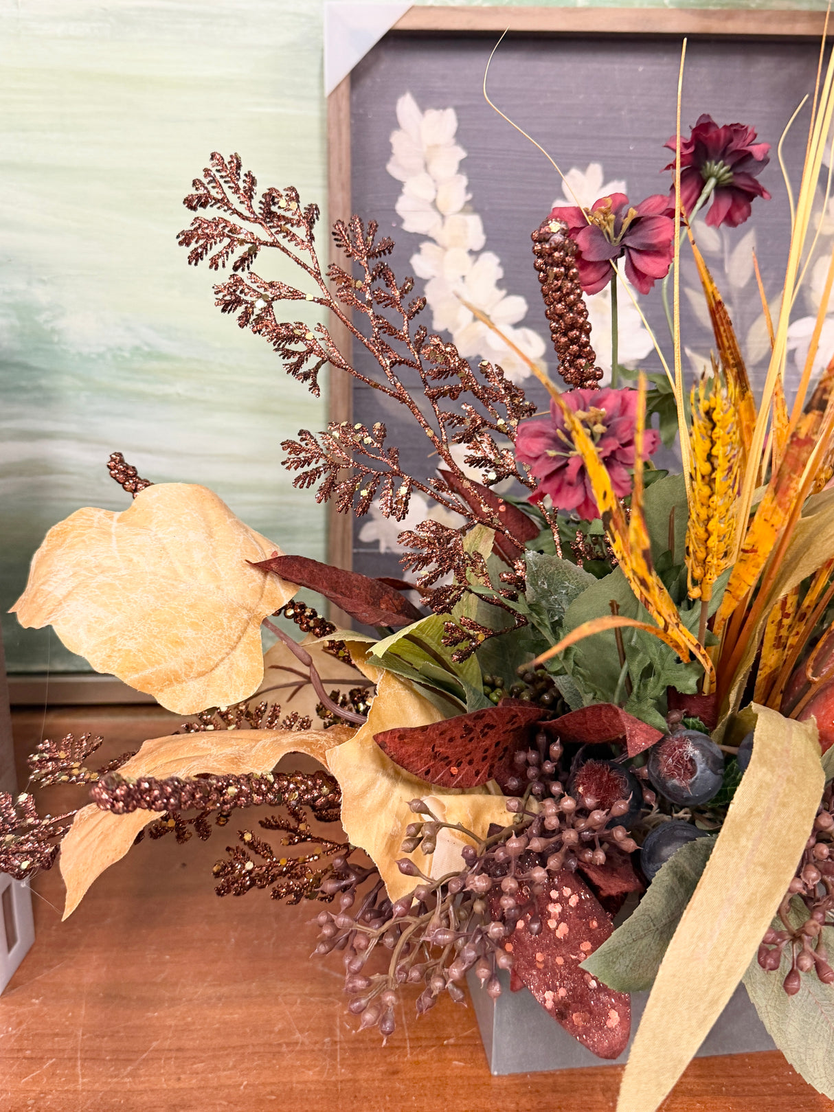 21" Deep Autumn Centerpiece