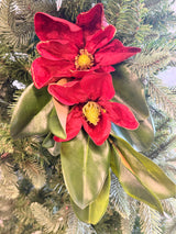 Red Velvet Magnolia Pick