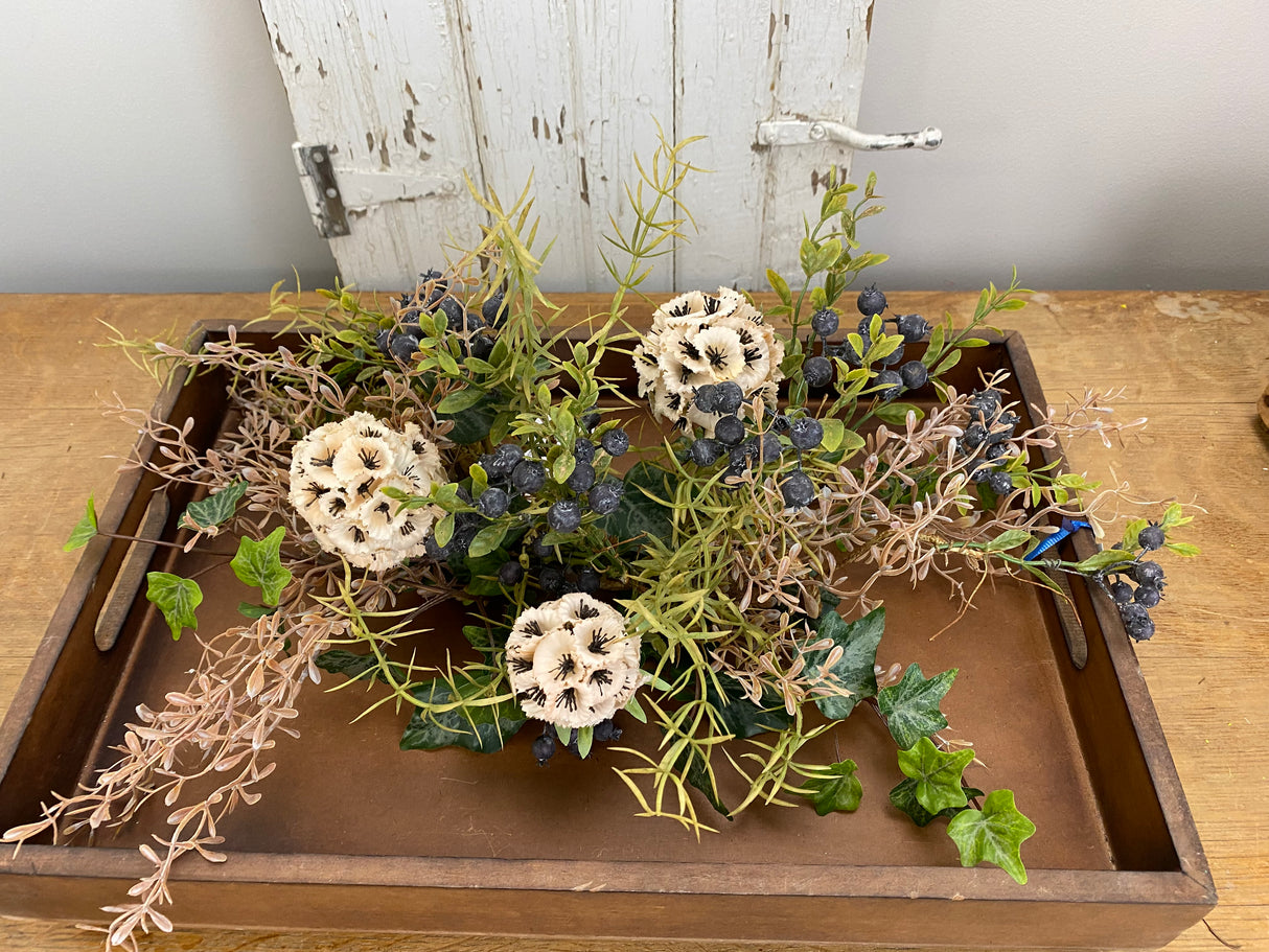 15" Enchanted Autumn Swag