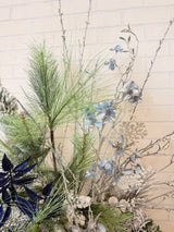 Frozen Winter Porch Pot Kit