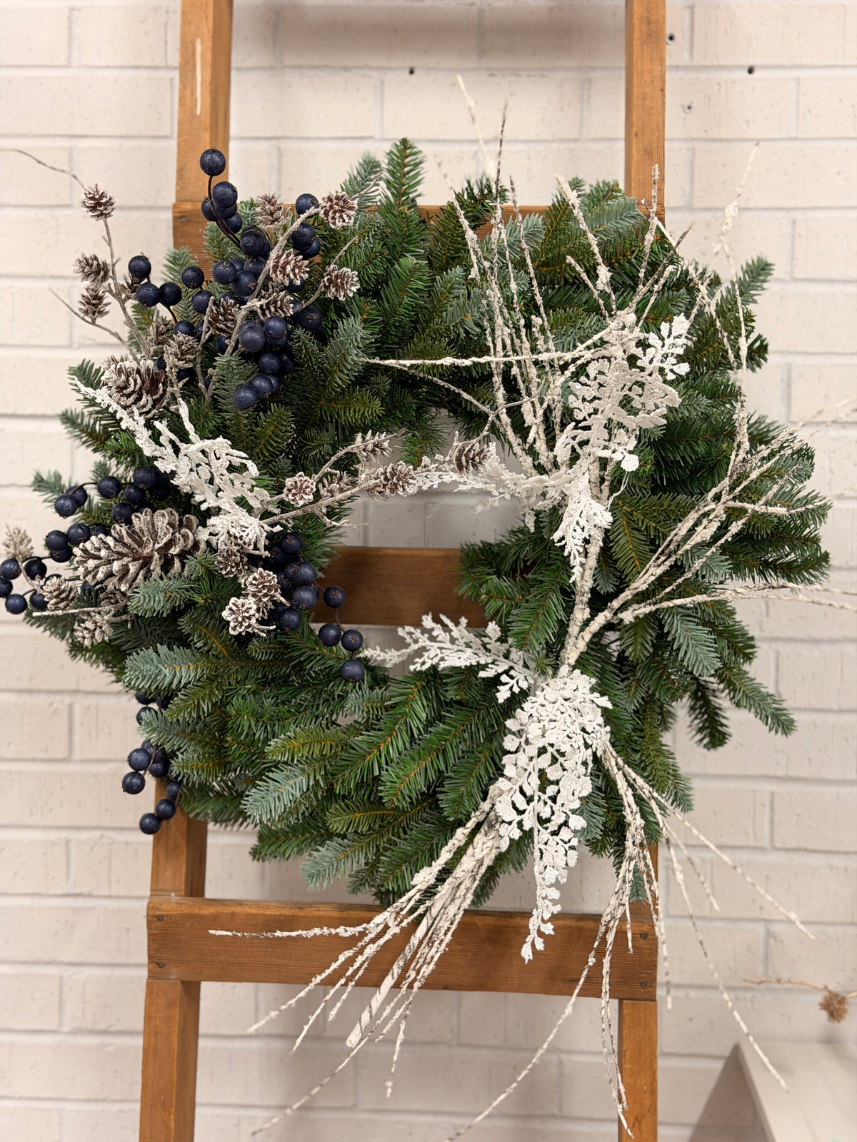 Mixed Blues Wreath Kit