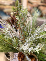 22" Frosted Pinewood Drop-In