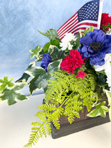 31" Stars & Stripes Memorial Saddle