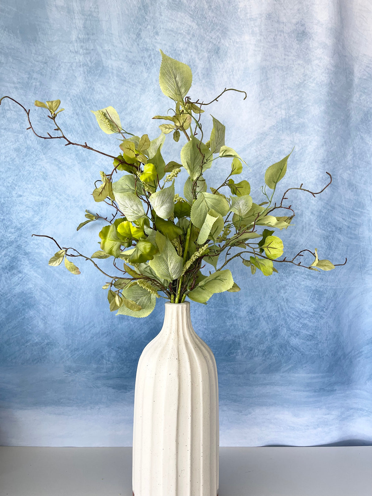 Elm Leaf & Tassel Seed Spray