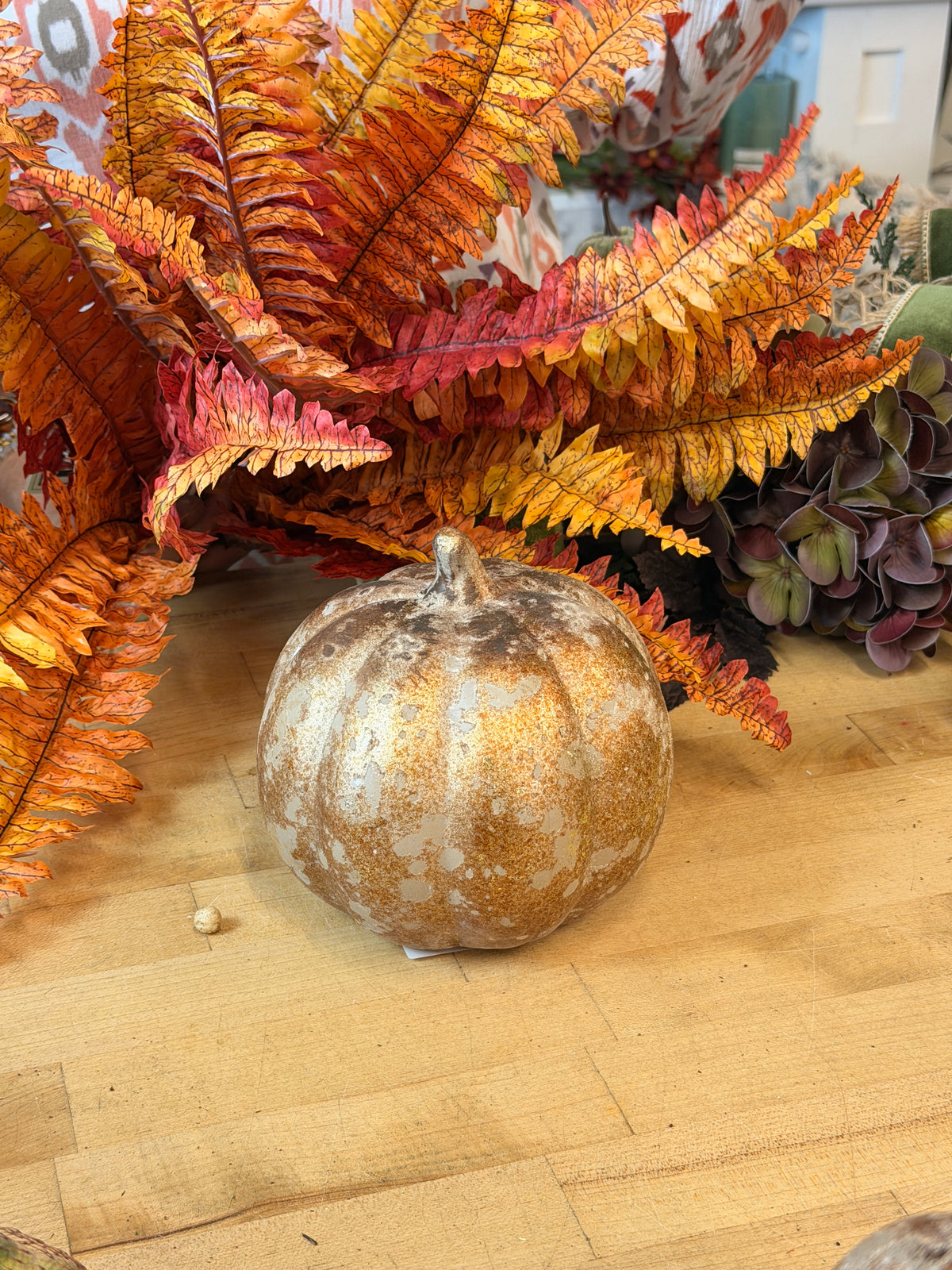 Aged Terracotta Pumpkin - 2 Styles