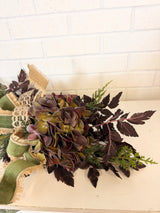 26" Moss & Mulberry Swag